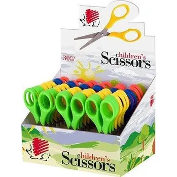Kancelářské nůžky Nůžky dětské, 13,5 cm, ICO "Süni", mix barev