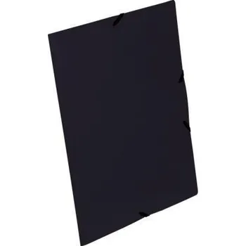 Archivační box Desky s gumičkou "Standard", černá, PP, 15 mm, A4, VIQUEL