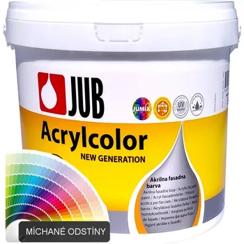 barva na zeď Kvalitní akrylátová fasádní barva JUB ACRYLCOLOR - 0,75 L - 620F Vitality 90