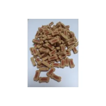 Pamlsek pro kočku DUO BONES losos 10kg - poloměkké kostičky