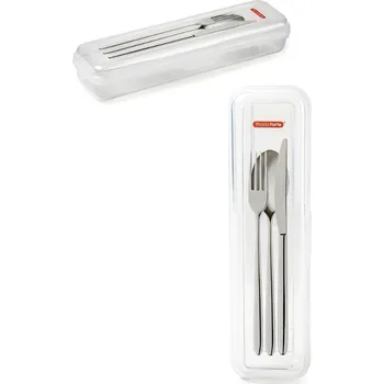 PlasticForte Pouzdro na příbory plastové 7 x 24 x 5 cm
