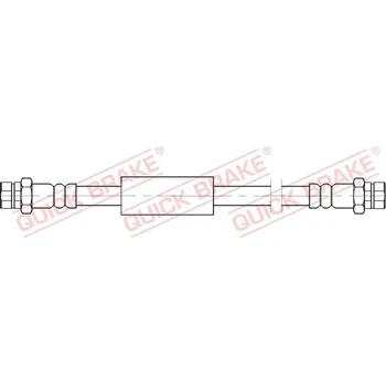 Brzdová hadice Brzdová hadice QUICK BRAKE 22.321