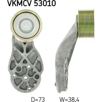 Vratná/vodicí kladka, klínový žebrový řemen SKF VKMCV 53010