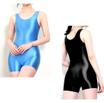 Dámský overall Krátký overal dámský na sport, cvičení, jógu, gymnastiku, lycrový Černá L