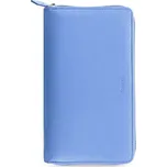 Filofax Saffiano ZIP A6 osobní compact týdenní modrá