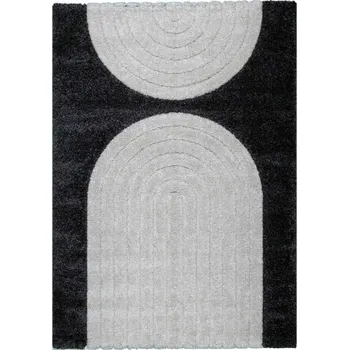 Koberec J-Line Kusový koberec Rangpur 65203 699 krémový-černý BARVA: Béžová, ROZMĚR: 120x170 cm