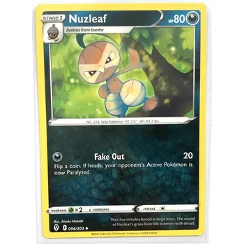 Sběratelská karetní hra Pokémon karta Nuzleaf 096/203