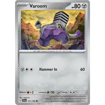 Sběratelská karetní hra Pokémon TCG Varoom 141/198