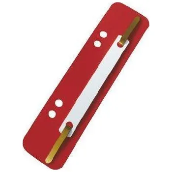 Rychlovazací spony, červená, PP, ESSELTE