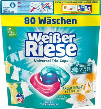 Tableta na praní Weisser Riese Trio Caps Universal 80 ks
