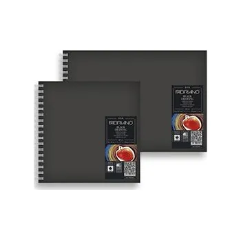 Blok Blok s černými papíry Fabriano 190g A5 kroužková vazba (Blok s černými papíry Fabriano 190g A5 kroužková vazba)