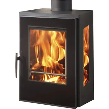 Krbová kamna Panadero s.r.o. PANADERO INCA WALL krbová kamna 4,8-10,4kW, černá