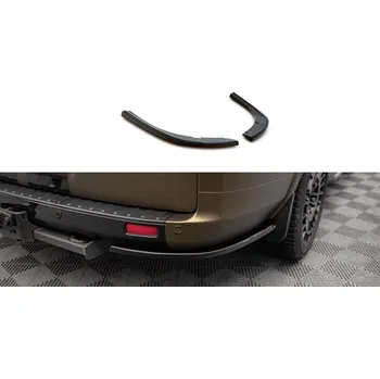 Tuning Splittery zadní boční Ford Tourneo Custom Mk1 Facelift černý lesklý plast