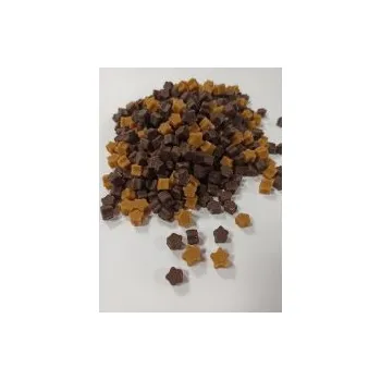 Pamlsek pro kočku HVĚZDIČKY MINI 0,6cm 10kg - poloměkký pamlsek