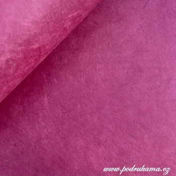 Umělecký papír Sapaimport Nepálský ruční papír Lokta - fuchsiová Velikost: 23x32 cm