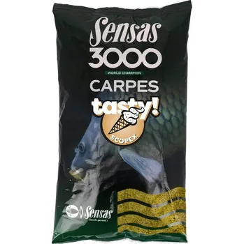 Nástraha Sensas - Krmítková směs 3000 Carp tasty SCOPEX, 1kg