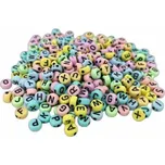 Playbox Pastelové kulaté korálky s…