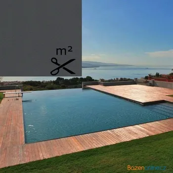 Bazén Bazénová folie ELBE antracitová SBG 150 Supra 200 cm - metráž