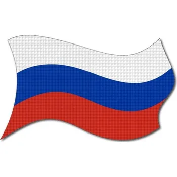 Vlajka Pelisport Ruská vlajka vlající