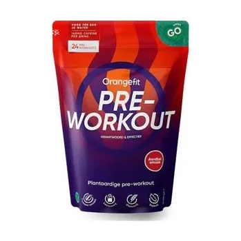 Anabolizér Orangefit Plant Pre-Workout 240 g jahoda