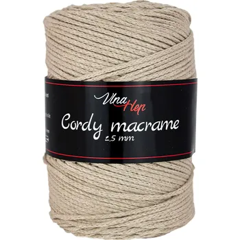 Vlna-Hep Cordy Macrame 2,5 mm, 8214