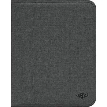 Archivační box Manažerské desky "College", šedá, A4, polyester, na zip, WEDO