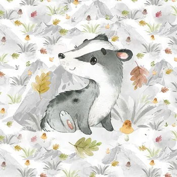 Panel - Teplákovina Jezevec v podzimu