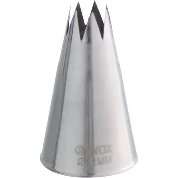 SCHNEIDER Cukrářská špička bezešvá, řezaná, nerez, Ø 3 mm