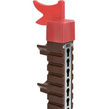 Vlajka Červená plastová vlajka k označení směru, změny přeskočení parkurové překážky pro koně