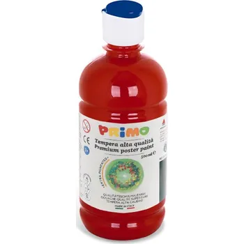 Vodová barva Tempera PRIMO Alta 500 ml hnědá
