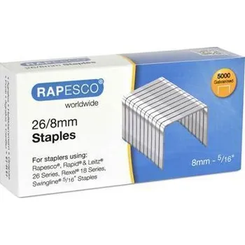 Spona do sešívačky Drátky do sešívaček, 26/8, RAPESCO