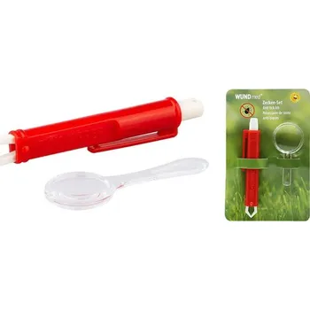 Teploměr osobní WUNDMED sada na klíšťata - kleště + lupa