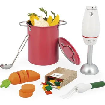 Dětská kuchyňka Janod Sada na přípravu polévky