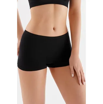 Kalhotky BEZEŠVÉ BOXERKY přírodní L