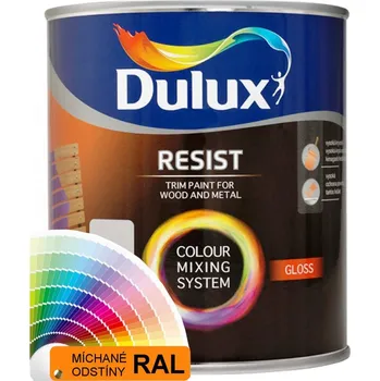 barva na zeď Univerzální barva DULUX RESIST GLOSS - 2,5 L - RAL 5022 noční modrá