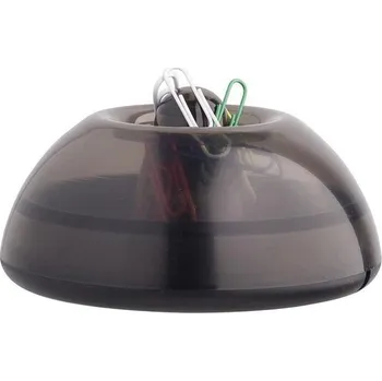 Spona do sešívačky Zásobník na sponky magnetický, ICO "Lux", šedý-dýmový