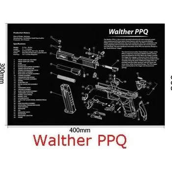 Čištění zbraně Walther-PPQ čistící podložka 210WPPQ