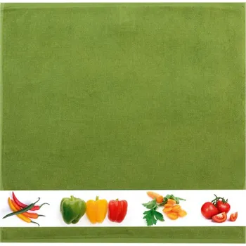 Talíř Ručník do kuchyně sada 2 kusy, zelená, Framsohn ▪ Kč 579 ️ - Luxurytable.cz Framsohn