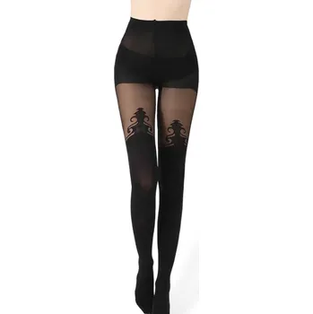 Dámské punčochy Love by love Dámské punčochové kalhoty černé 7808