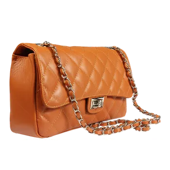 Kabelka NovaKabelka.cz Kožená italská kabelka Eliana Argento Camel