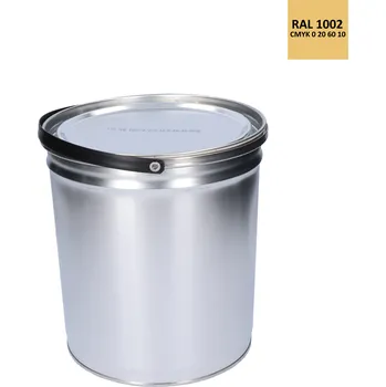 Lak na dřevo Barva antikorozní polomatná na zinek 5 kg pískově-žlutá