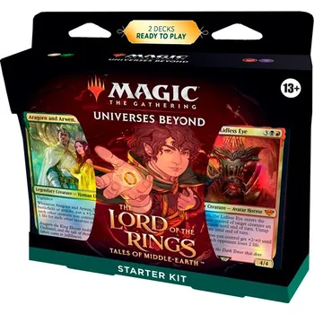 Wizards of the Coast Magic: The Gathering The Lord of the Rings: Tales of Middle-Earth Starter Kit Sběratelská karetní hra Wizards of the Coast Magic: The Gathering The Lord of the Rings: Tales of Middle-Earth Starter Kit