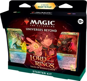 Sběratelská karetní hra Wizards of the Coast Magic: The Gathering The Lord of the Rings: Tales of Middle-Earth Starter Kit