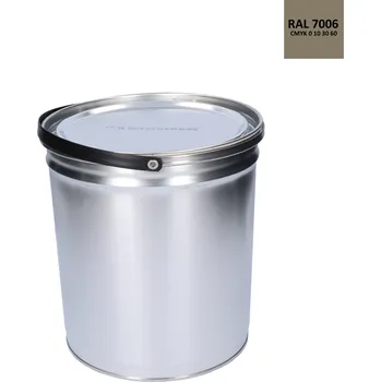 Lak na dřevo Barva antikorozní polomatná na zinek 5kg béžově -šedá