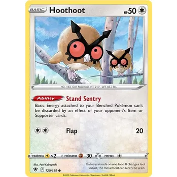 Sběratelská karetní hra Pokémon TCG Hoothoot 120/189