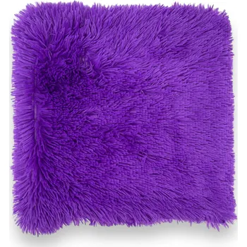 Polštář Fashion Fialový povlak na polštář 45x45 cm Barva: Fialová, Velikost: 45x45cm