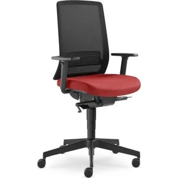 Židle kancelářská Lyra 215-SYS, červená