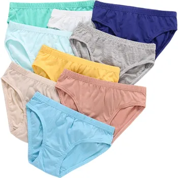 Chlapecké jednobarevné slipy - 6 ks Velikost: 140/7-8