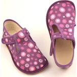Beda Barefoot papuče Fialová kytka EUR 24