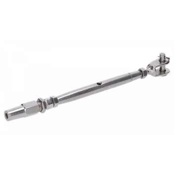 Zábradlí Šponovák pro lanko ø 3 mm, závit M6/LH6, broušená AISI 304